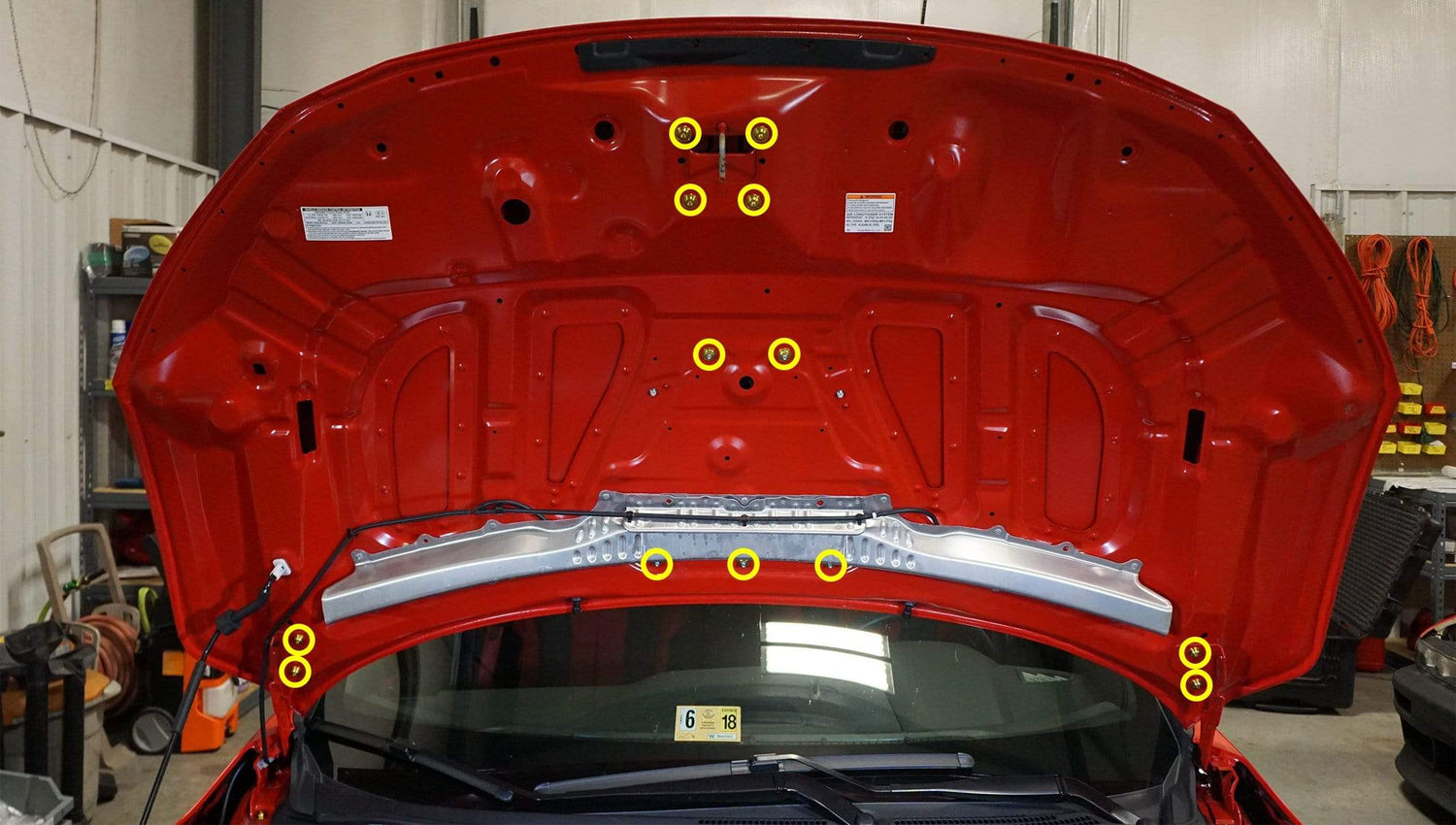 Stage 2 Titanium Hardware Engine Bay Kit - Honda Civic Type R (2017-20 ...