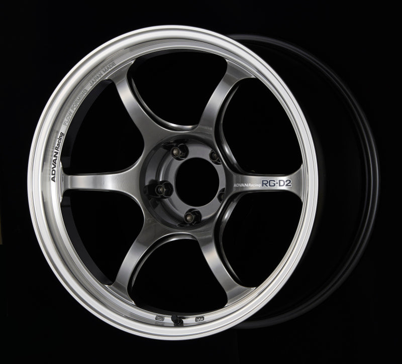Advan Rgd2 R56 Mini Advan RG-D2 16x7.0 +42 4-100 Machining & Racing Hyper Black Wheel ...