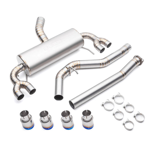 Cobb Titanium Catback Exhaust - 2008-2014 Subaru STI, 2011-2014 WRX - Hatchback ONLY